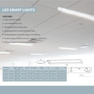 LED SMART LIGHT SPECS