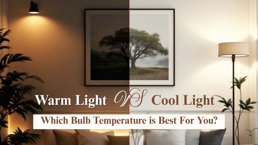 Warm light vs Cool light