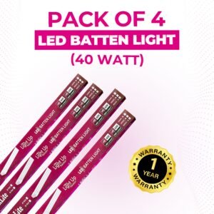LED batten lights pack of 4