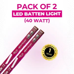 LED batten lights pack of 2