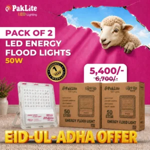 Pack of 2 LED Energy Flood Lights 50w