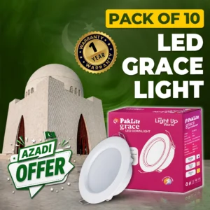 Pack of 10 LED Grace Lights 7W