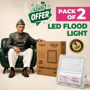 Pack of 2 LED Energy Flood Lights 100w