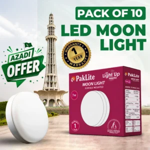 Pack of 10 LED Moon Light 7w