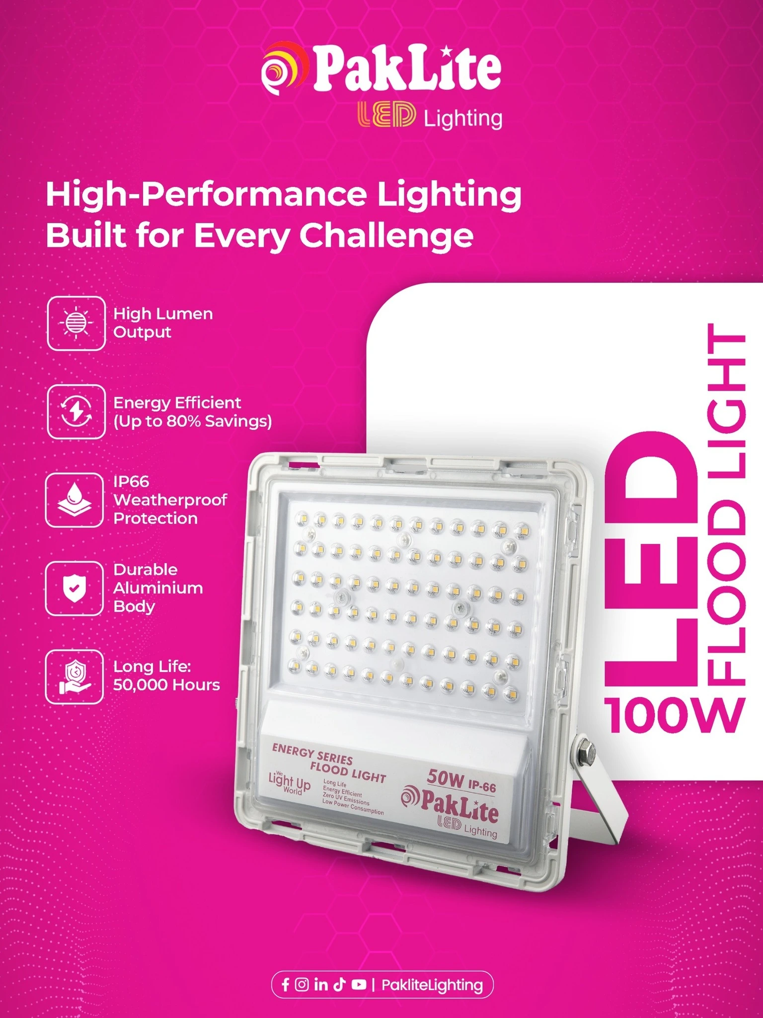 LED ENERGY FLOOD LIGHT