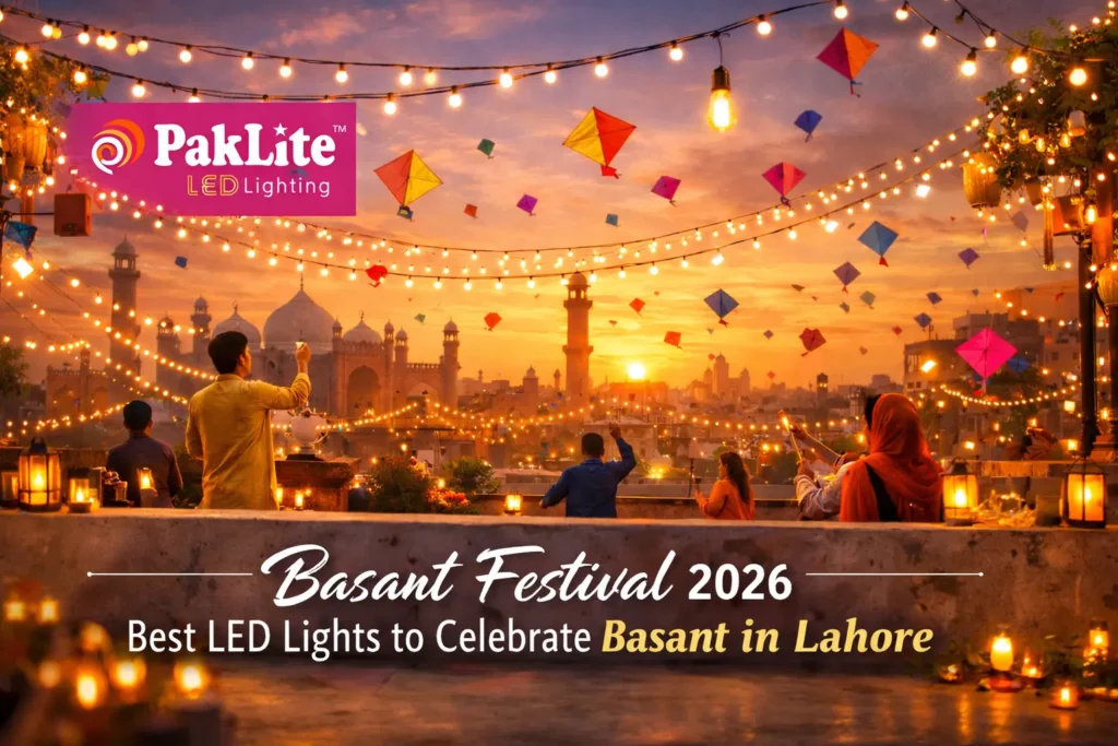 Basant Festival 2026 Best LED Lights to Celebrate Basant in Lahore