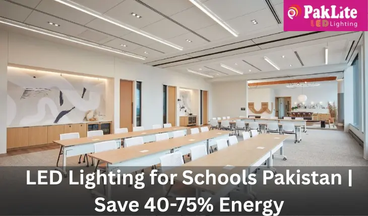 LED Lighting for Schools Pakistan with Paklite
