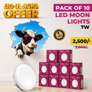 Pack of 10 LED Moon Light 7w (1)