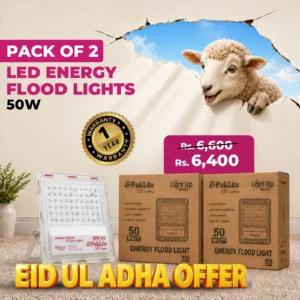 Pack of 2 LED Energy Flood Lights 50w