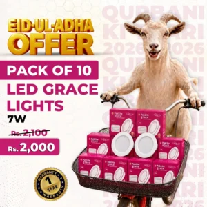 Pack of 10 LED Grace Lights 7w
