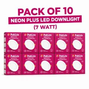 Pack of 10 Neon Plus LED Downlights