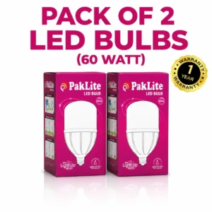 Pack of 2 LED Bulbs 60 watts (1)