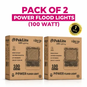Pack of 2 power Flood Lights 100w (1)