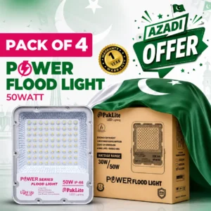 Pack of 4 Power Flood Light 50w