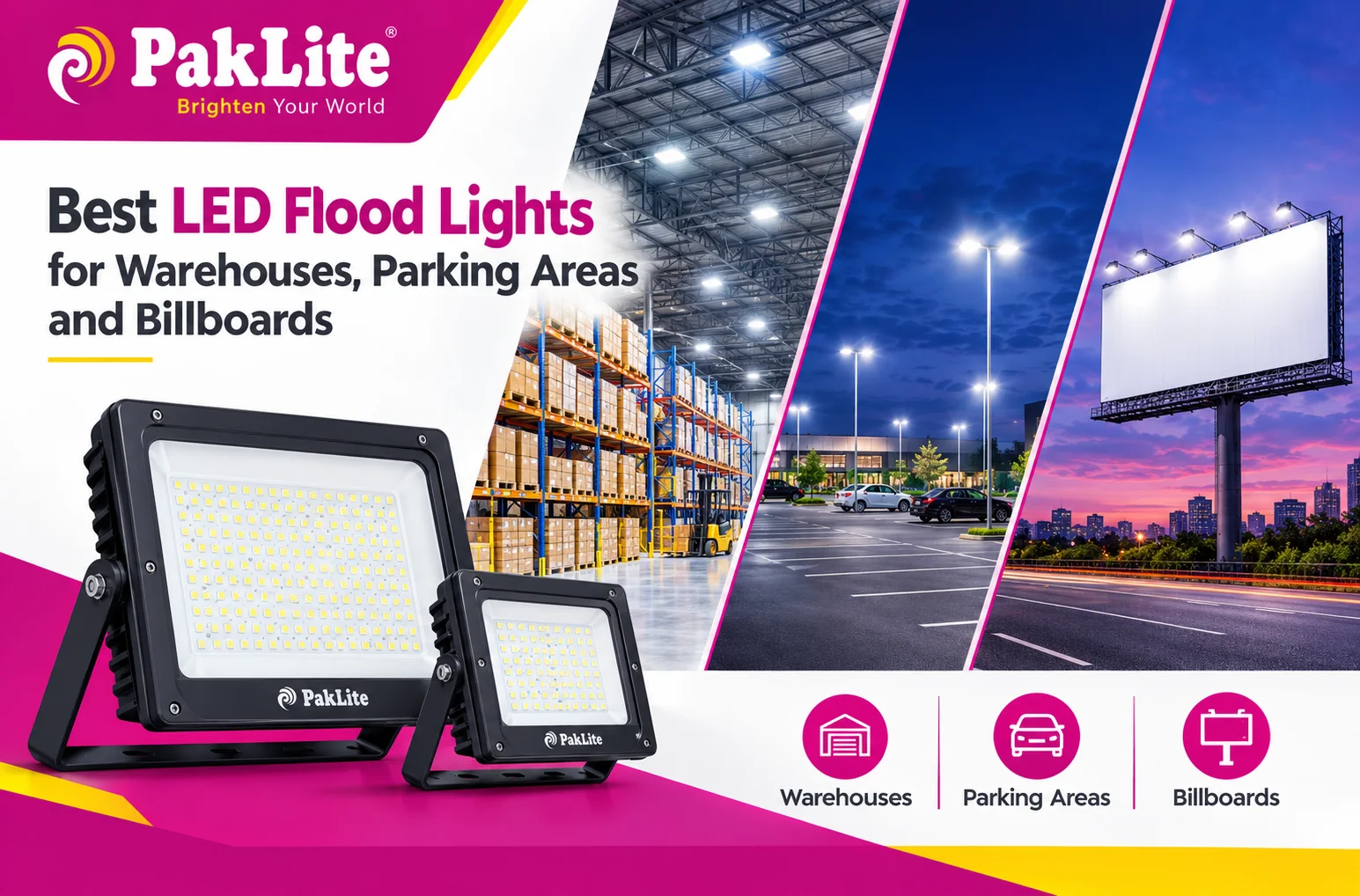 PakLite LED Flood Lights