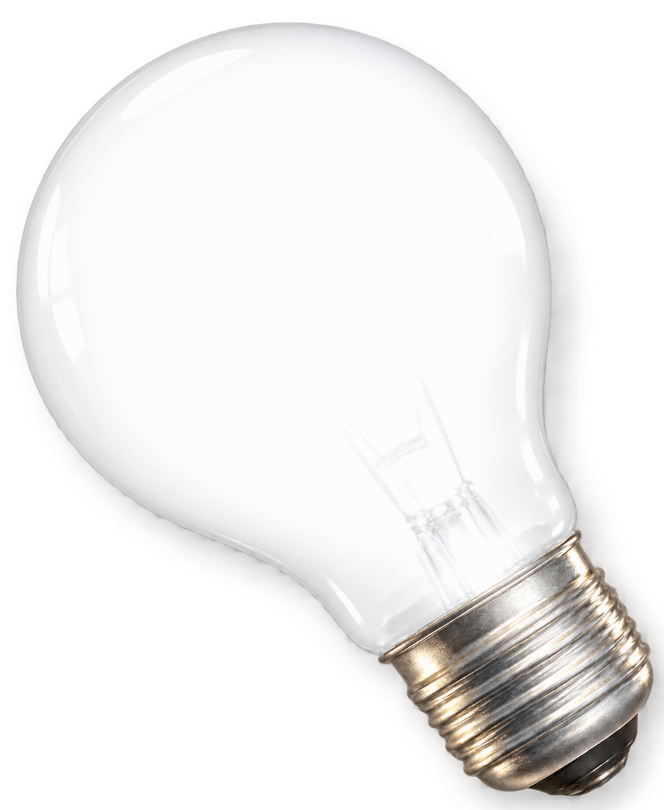 Paklite white light bulb