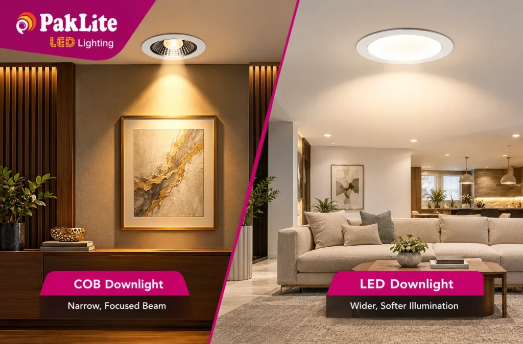 PakLite Downlight Comparison